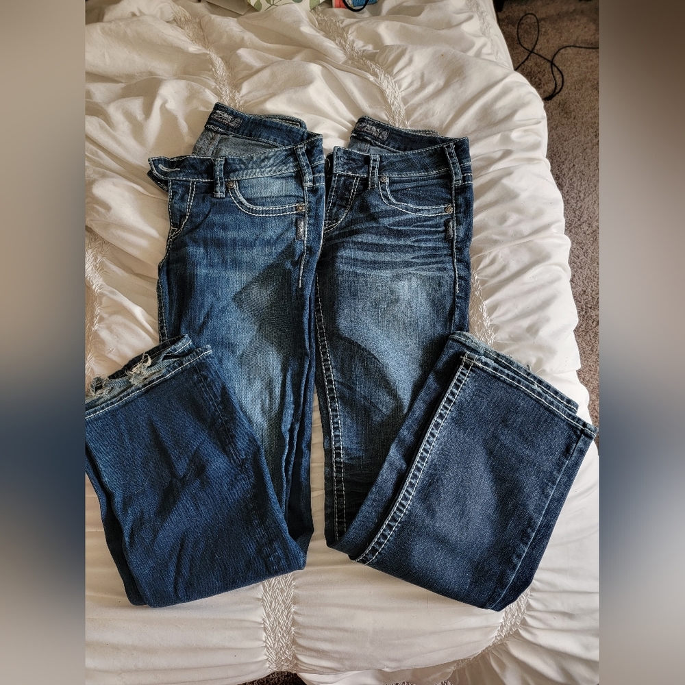 Silver jeans - selling together or separate